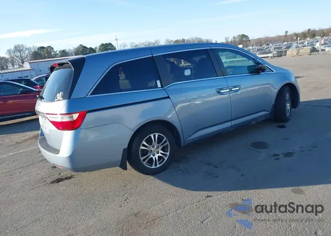 2011 Honda Odyssey Ex-L from USA, damaged, VIN 5FNRL5H66BB041144